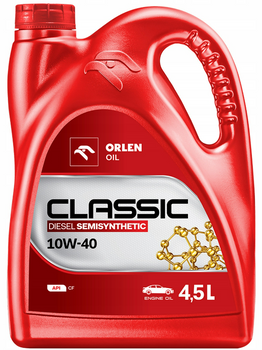 OLEJ ORLEN CLASSIC DIESEL SEMI 10W40 4,5 L  QFO874B60
