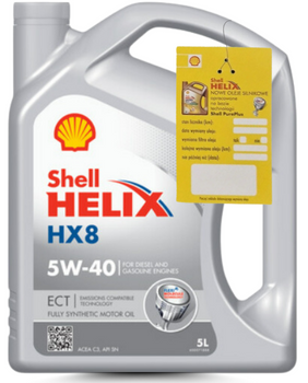 OLEJ SHELL HELIX HX8 ECT 5W40 5L