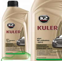 K-2 KULER PŁYN DO CHŁODNIC -35°C - ZIELONY  1L