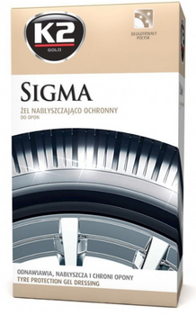 K2 SIGMA 500 ML ŻEL DO NABŁYSZCZANIA OPON