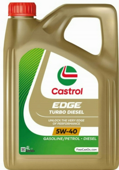 CASTROL EDGE TITANIUM TURBO DIESEL 5W40  4L + ZAWIESZKA GRATIS