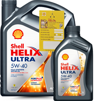 OLEJ SHELL HELIX ULTRA 5W40 5L - 4+1L 