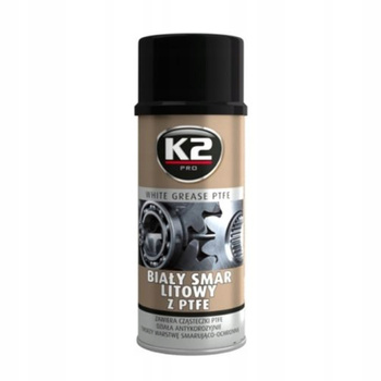 K-2 BIAŁY SMAR LITOWY Z PTFE 400 ML SPRAY
