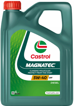 OLEJ CASTROL MAGNATEC DIESEL  5W40 DPF 4L + GRATISY