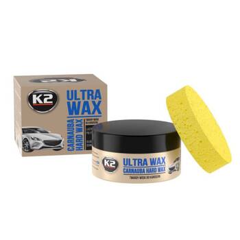 K-2 ULTRA WAX  PASTA WOSKUJĄCA+GĄBKA 300ML K073